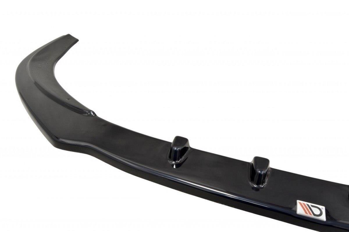 Maxton Design Front Ansatz V.1 für Audi S8 D4 FL schwarz Hochglanz