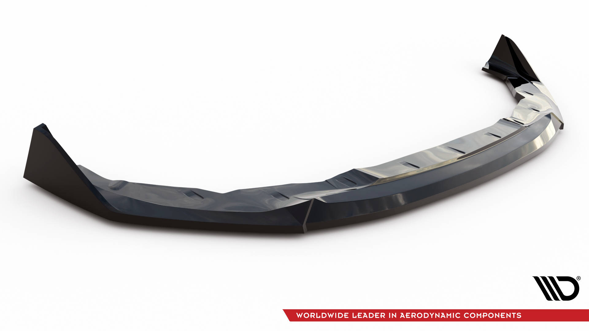 Maxton Design Front Ansatz V.3 für BMW 2 Coupe M-Paket / M240i G42 schwarz Hochglanz