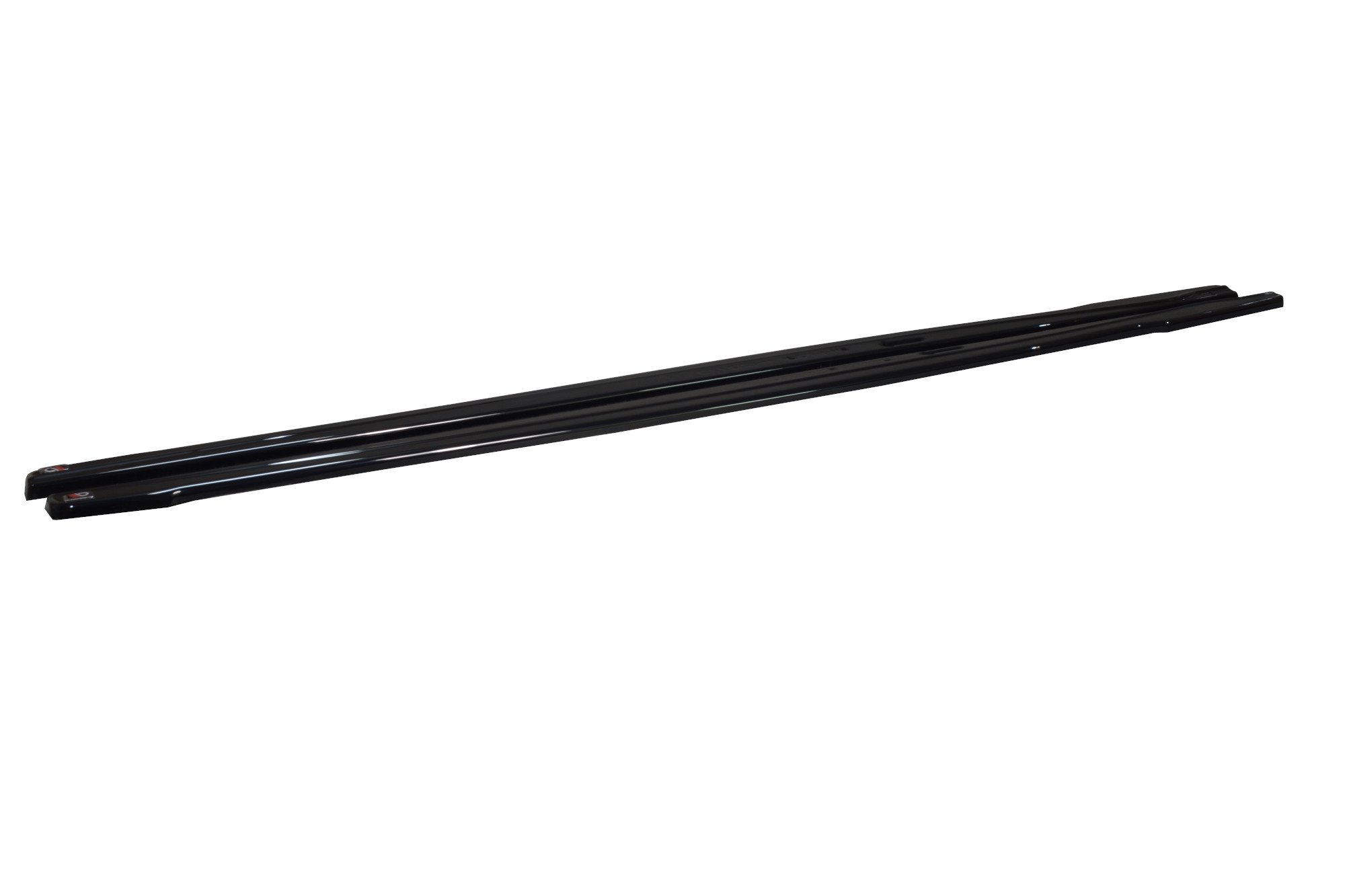 Maxton Design Seitenschweller Ansatz für V.2 für. BMW 1er F20 M135i / M140i / M-Paket schwarz Hochglanz