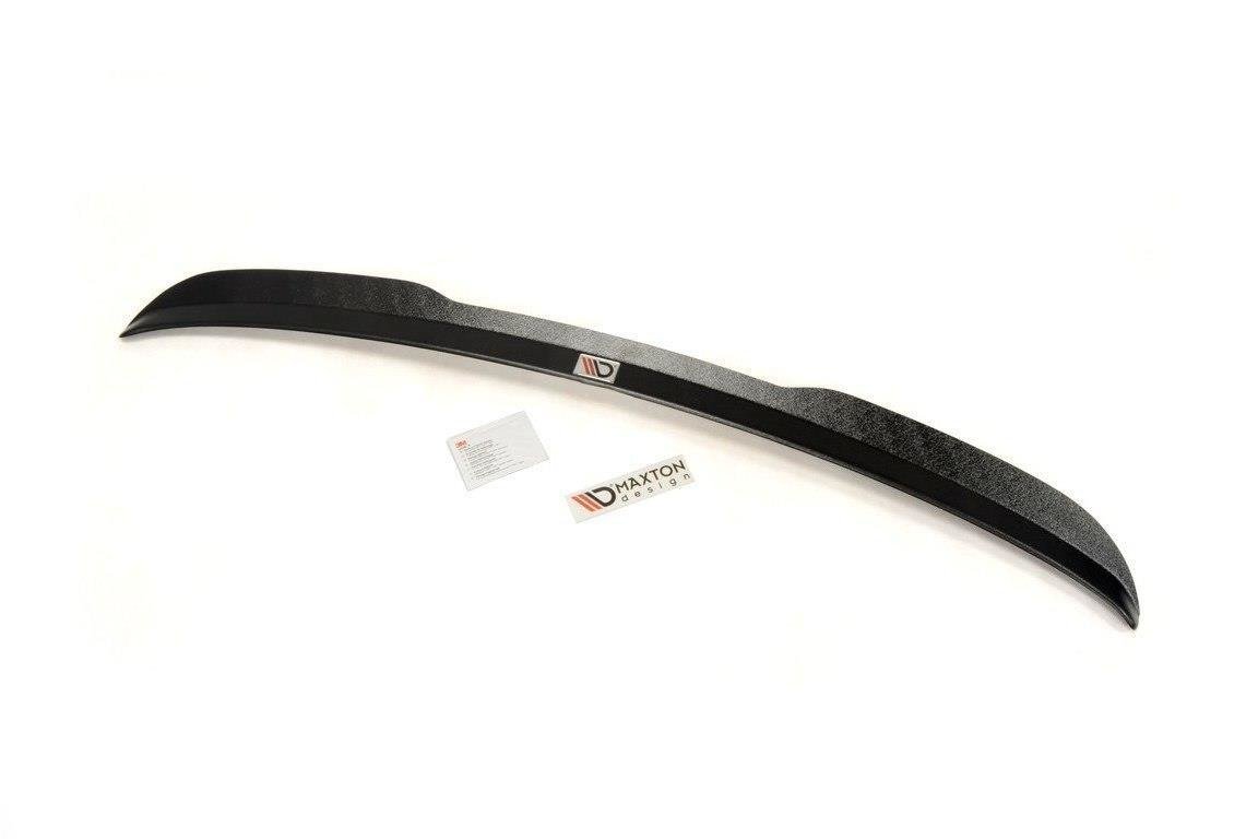 Maxton Design Spoiler CAP für VW Golf 7 / 7 Facelift R / R-Line Kombi schwarz Hochglanz