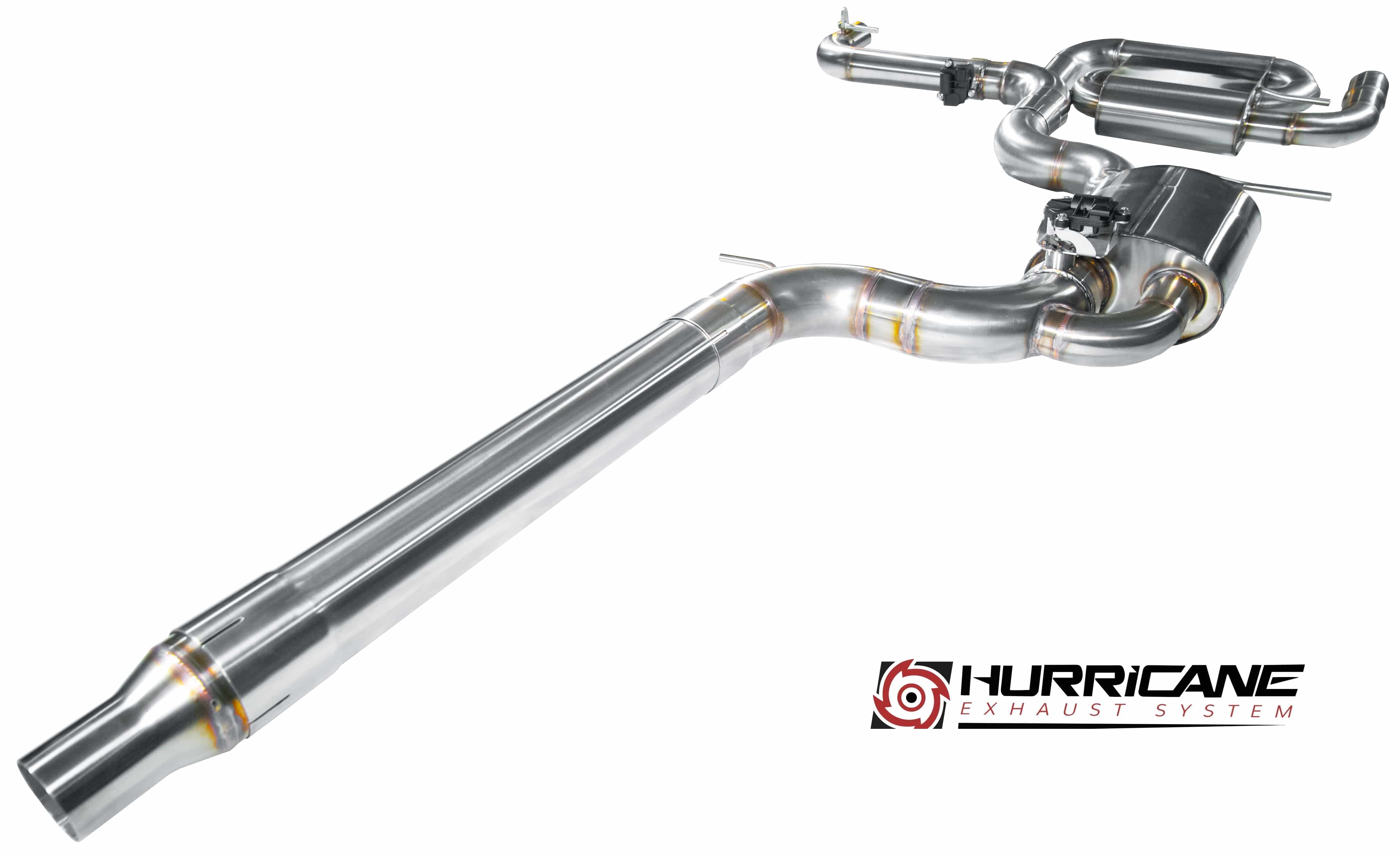 Hurricane 3,5" Auspuffanlage für VW Golf 6 GTI 211 PS V3 Hurricane 3,5" Auspuffanlage für VW Golf 6 GTI 211 PS V3