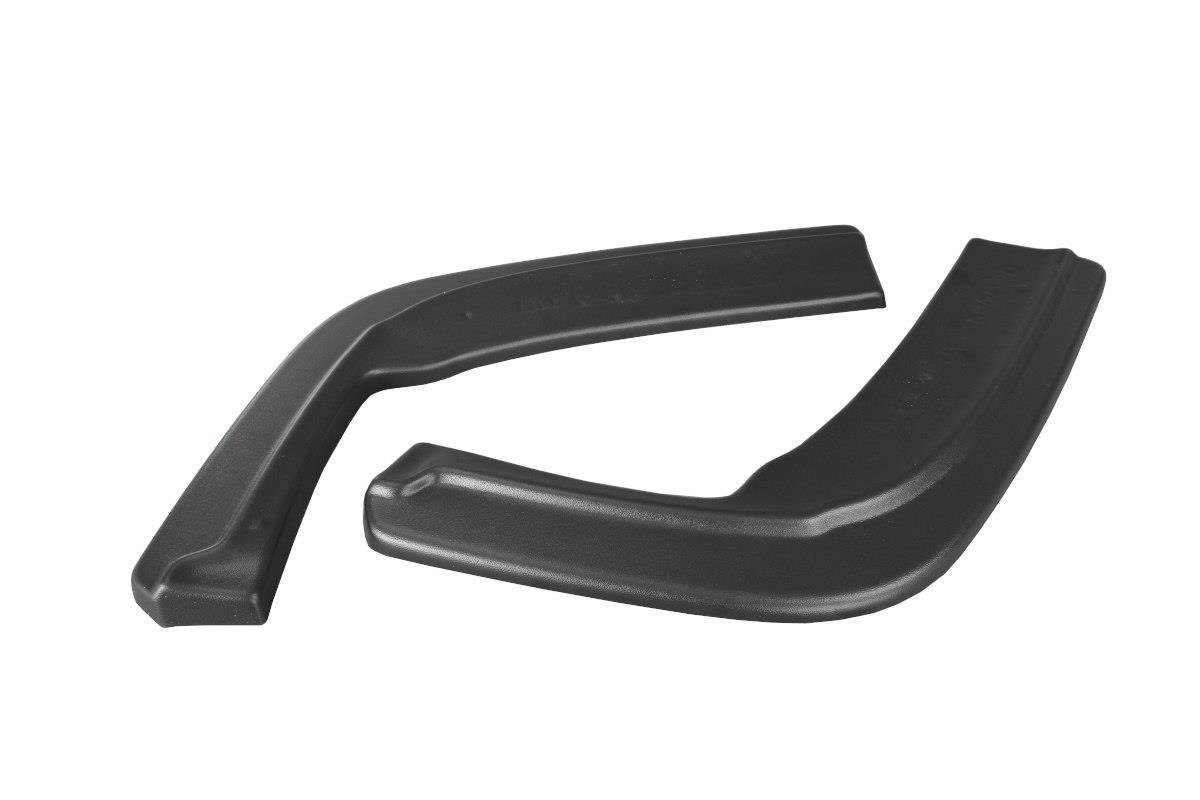 Maxton Design Heck Ansatz Flaps Diffusor für BMW M3 E46 Coupe schwarz Hochglanz