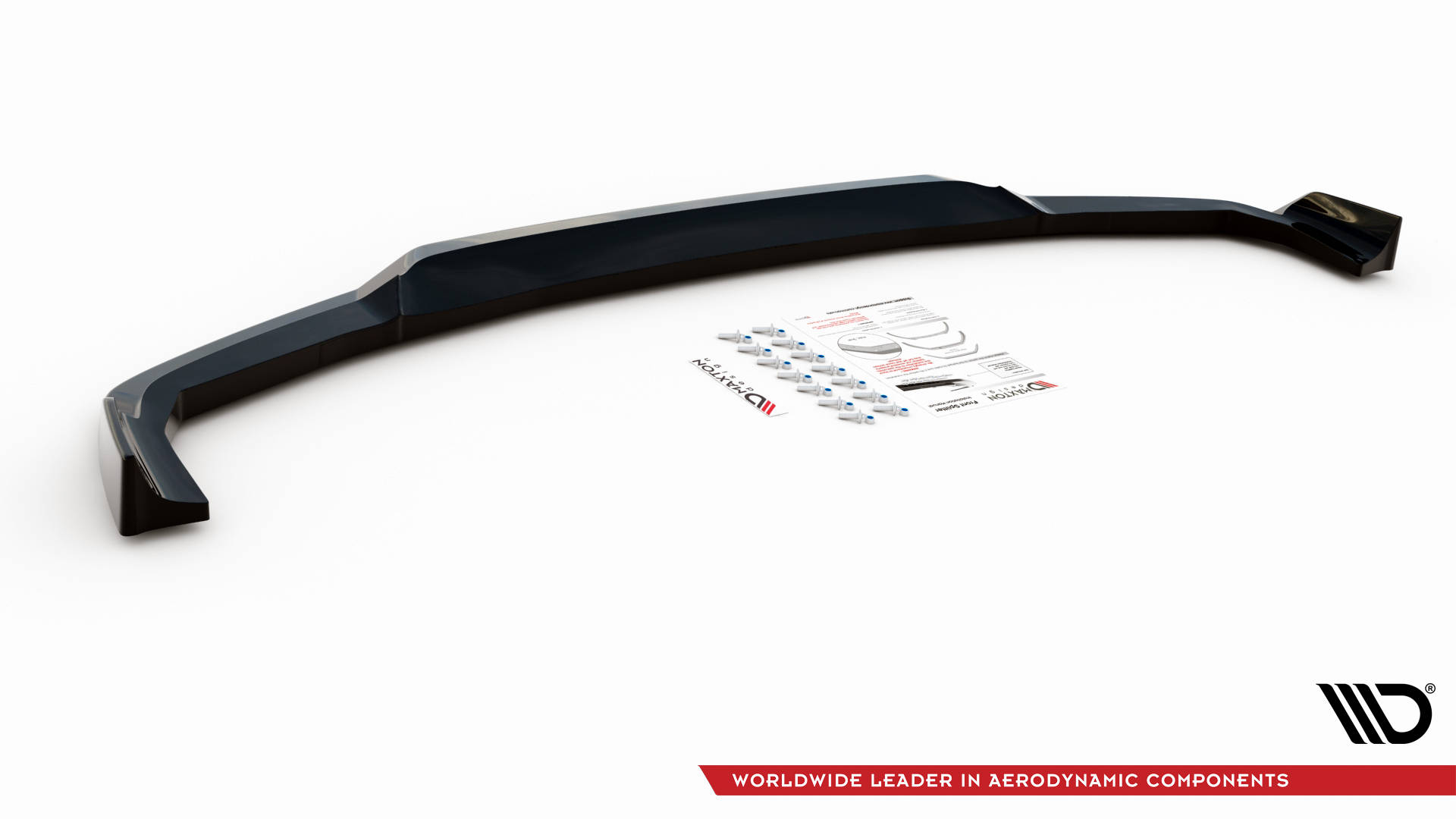 Maxton Design Front Ansatz V.3 für BMW  X5M F95 schwarz Hochglanz