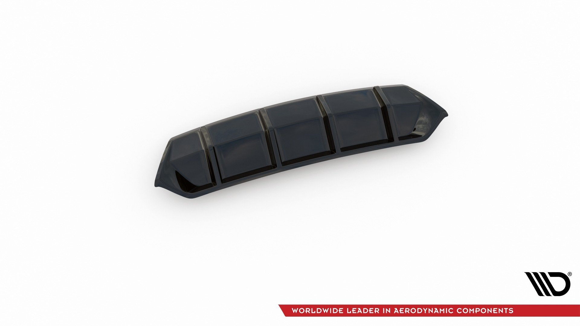 Maxton Design Diffusor Heck Ansatz V.1 für Skoda Octavia RS Mk3 / Mk3 FL Hatchback / Kombi schwarz Hochglanz