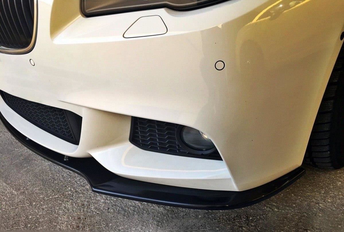 Maxton Design Front Ansatz V.1 für BMW 5er F10/F11 M Paket schwarz Hochglanz