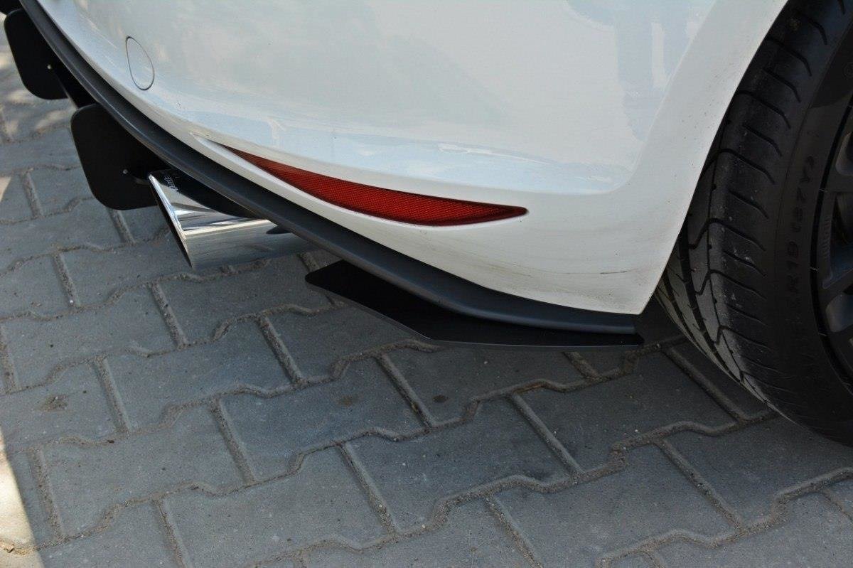 Maxton Design VW GOLF 7 GTI Diffusor Heck Ansatz für Heckschürze für & Heck Ansatz Flaps Diffusor