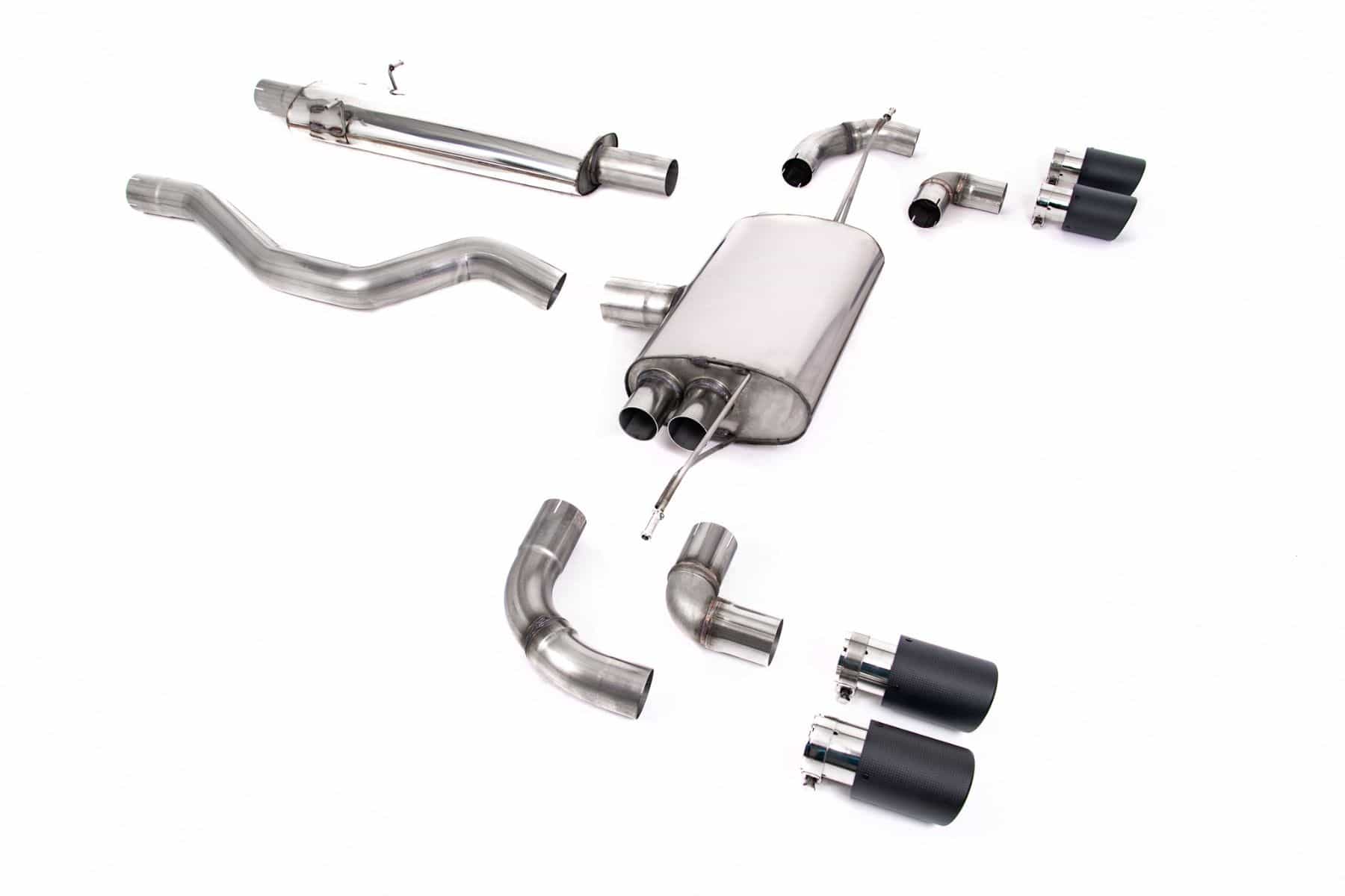 Milltek AGA | Land Rover Defender 110 2.0 I4 P300 & P400e (OPF and Non-OPF Equipped Vehicle Compatible) | Carbon