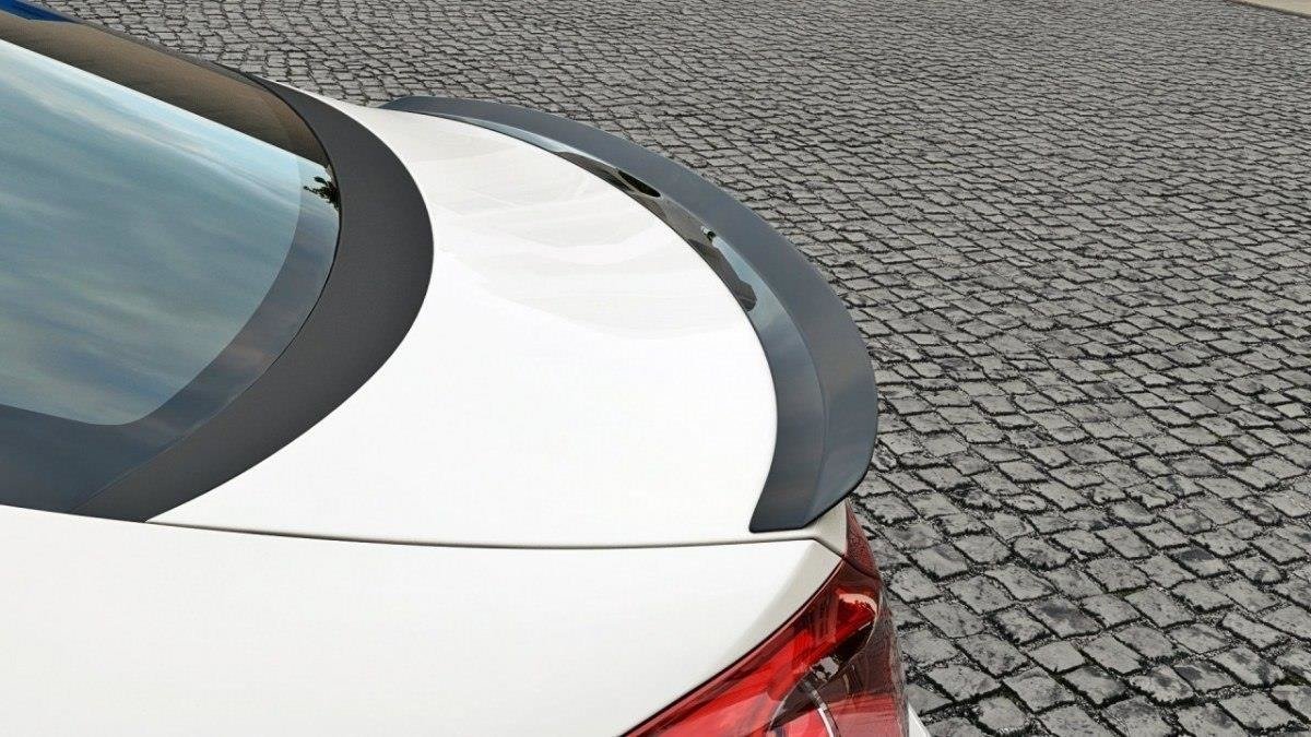 Maxton Design Spoiler CAP für VW Passat CC R36 RLINE schwarz Hochglanz