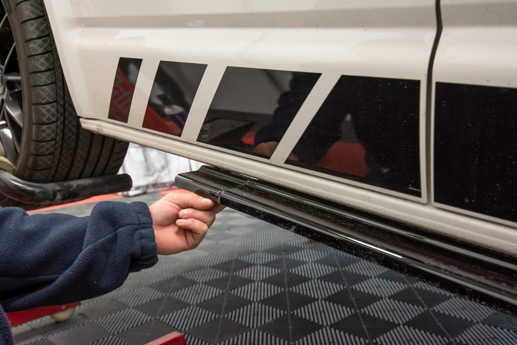 Maxton Design Seitenschweller Ansatz für Volkswagen T6 schwarz Hochglanz Maxton Design Seitenschweller Ansatz für Volkswagen T6 schwarz Hochglanz