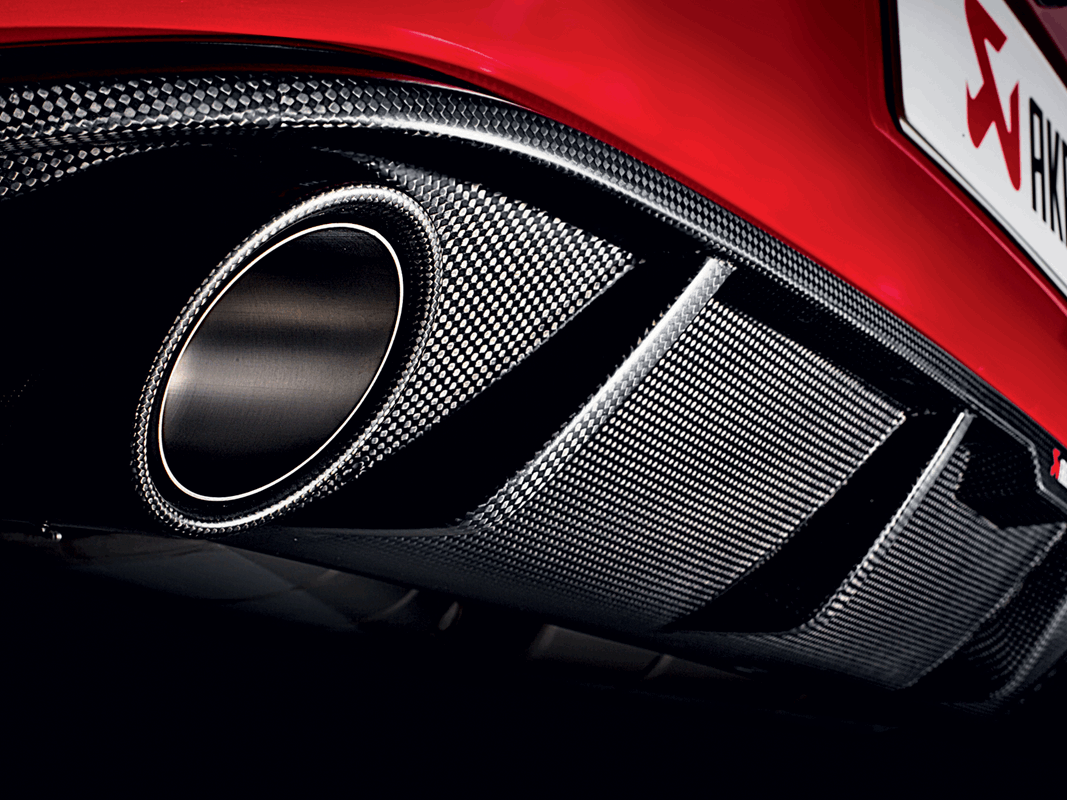 Akrapovic Carbon Heckdiffusor für Volkswagen Golf (VII) GTI 2016