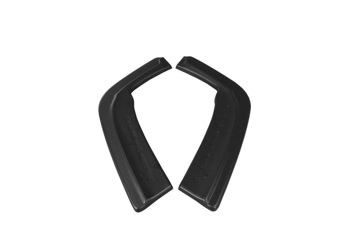 Maxton Design Heck Ansatz Flaps Diffusor für BMW M3 E46 Coupe schwarz Hochglanz