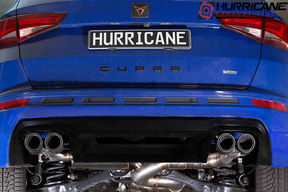 Hurricane 3,5" Auspuffanlage für Cupra Ateca AWD 300PS OPF