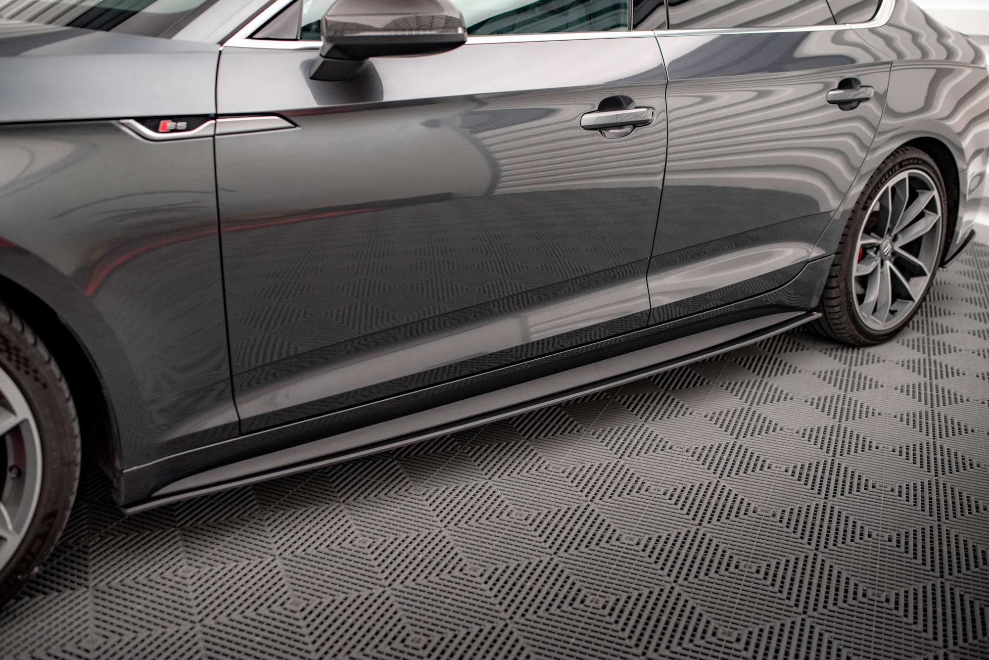 Maxton Design Street Pro Seitenschweller Ansatz für Audi A5 S-Line / S5 Sportback F5