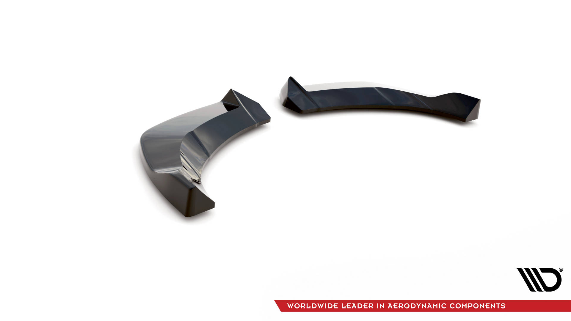 Maxton Design Heck Ansatz Flaps Diffusor für Seat Ateca Mk1 schwarz Hochglanz
