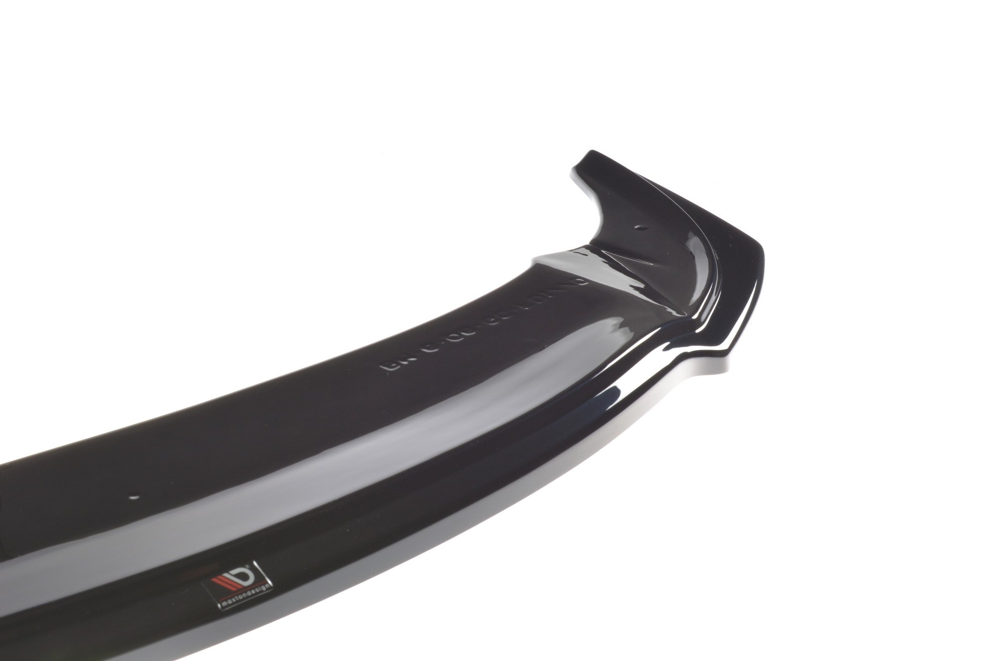 Maxton Design Front Ansatz für BMW 6er GRAN COUPÉ schwarz Hochglanz