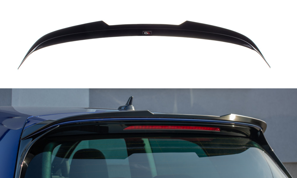 Maxton Design Heck Spoiler Aufsatz Abrisskante V.2 für VW Golf 7 R/ R-Line/ GTI + FL