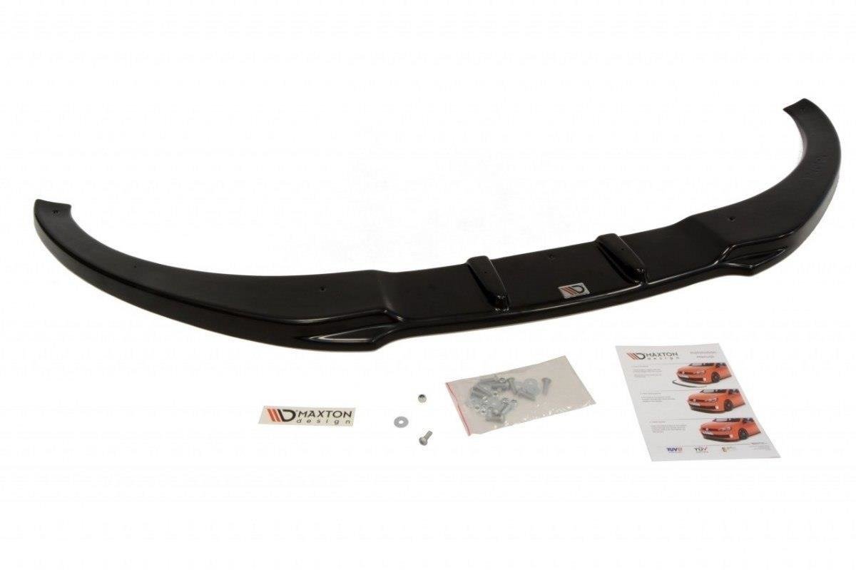 Maxton Design Front Ansatz für Audi TT 8J schwarz Hochglanz