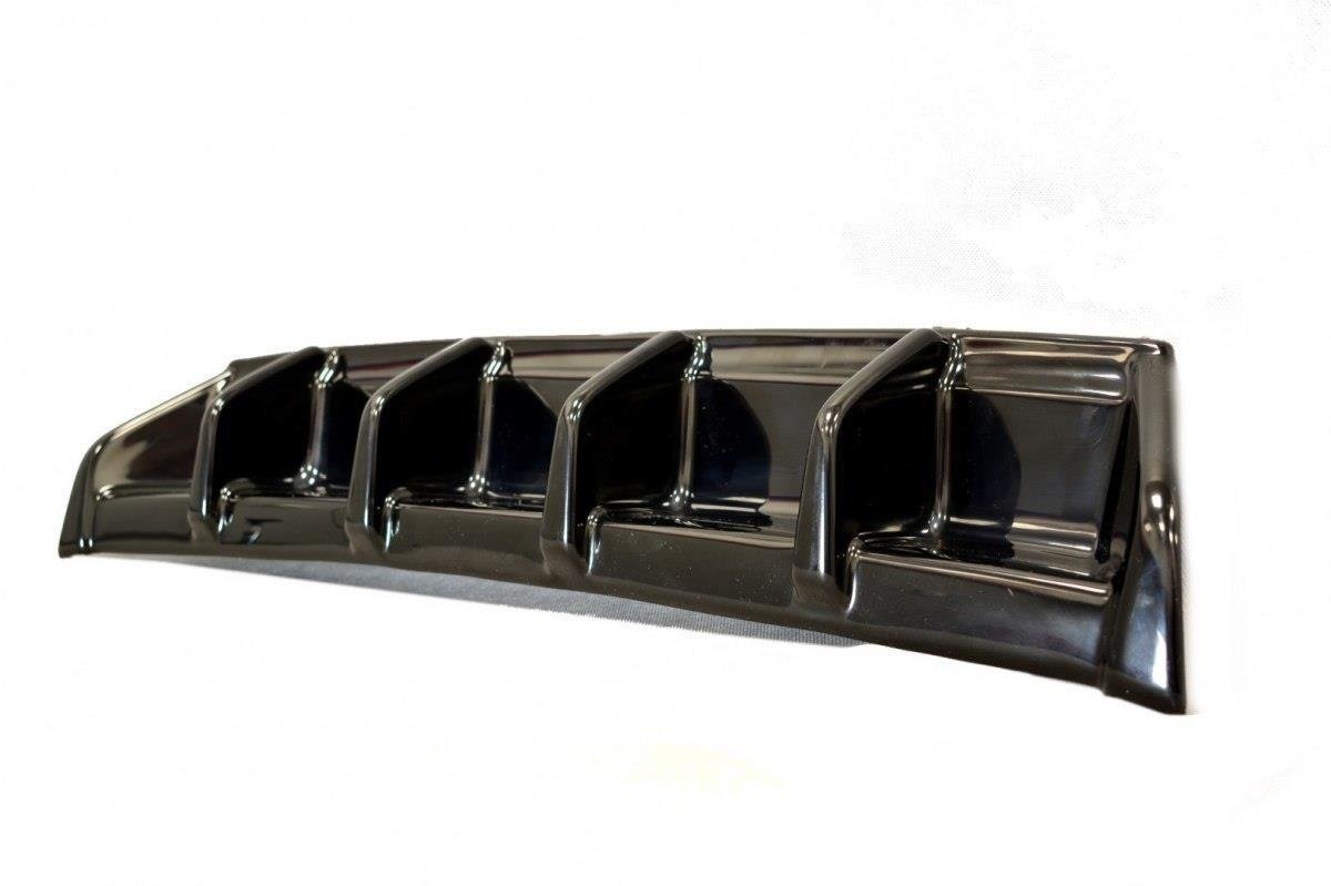 Maxton Design Diffusor Heck Ansatz für VW GOLF 7 GTI FACELIFT schwarz Hochglanz
