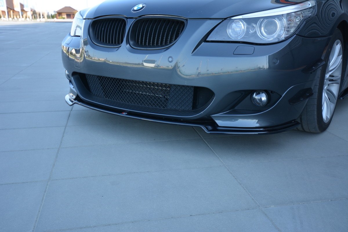 Maxton Design Front Ansatz für BMW 5er E60/61 M Paket schwarz Hochglanz Maxton Design Front Ansatz für BMW 5er E60/61 M Paket schwarz Hochglanz