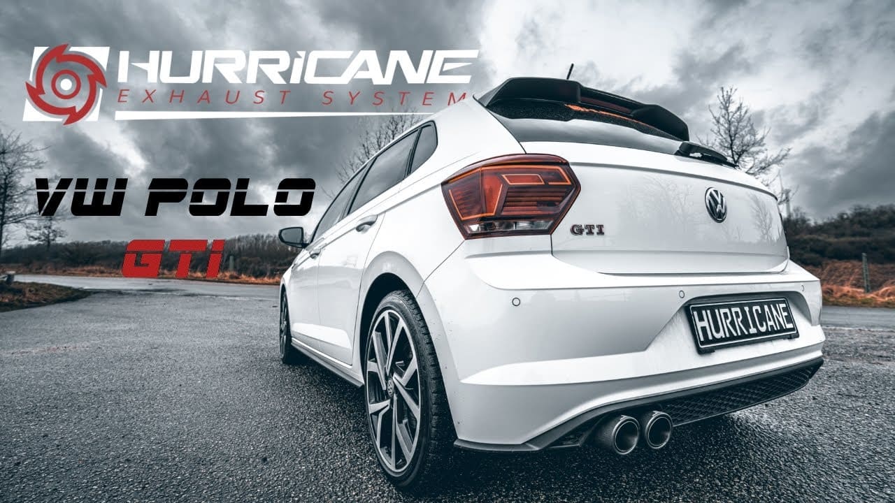 Hurricane 2,5" Auspuffanlage für VW Polo GTI 200PS Hurricane 2,5" Auspuffanlage für VW Polo GTI 200PS