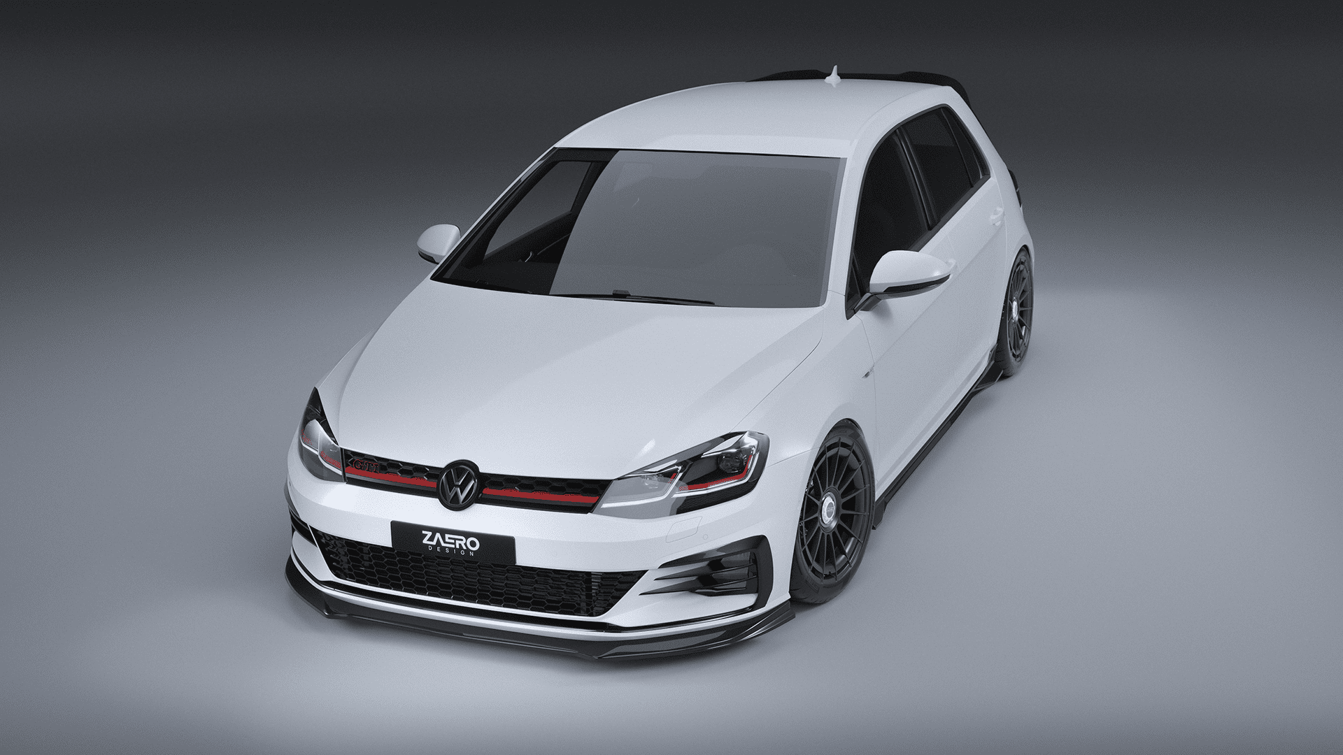 Zaero Design EVO-1 FRONTLIPPE FÜR VW GOLF 7 GTI | GTD (FACELIFT)