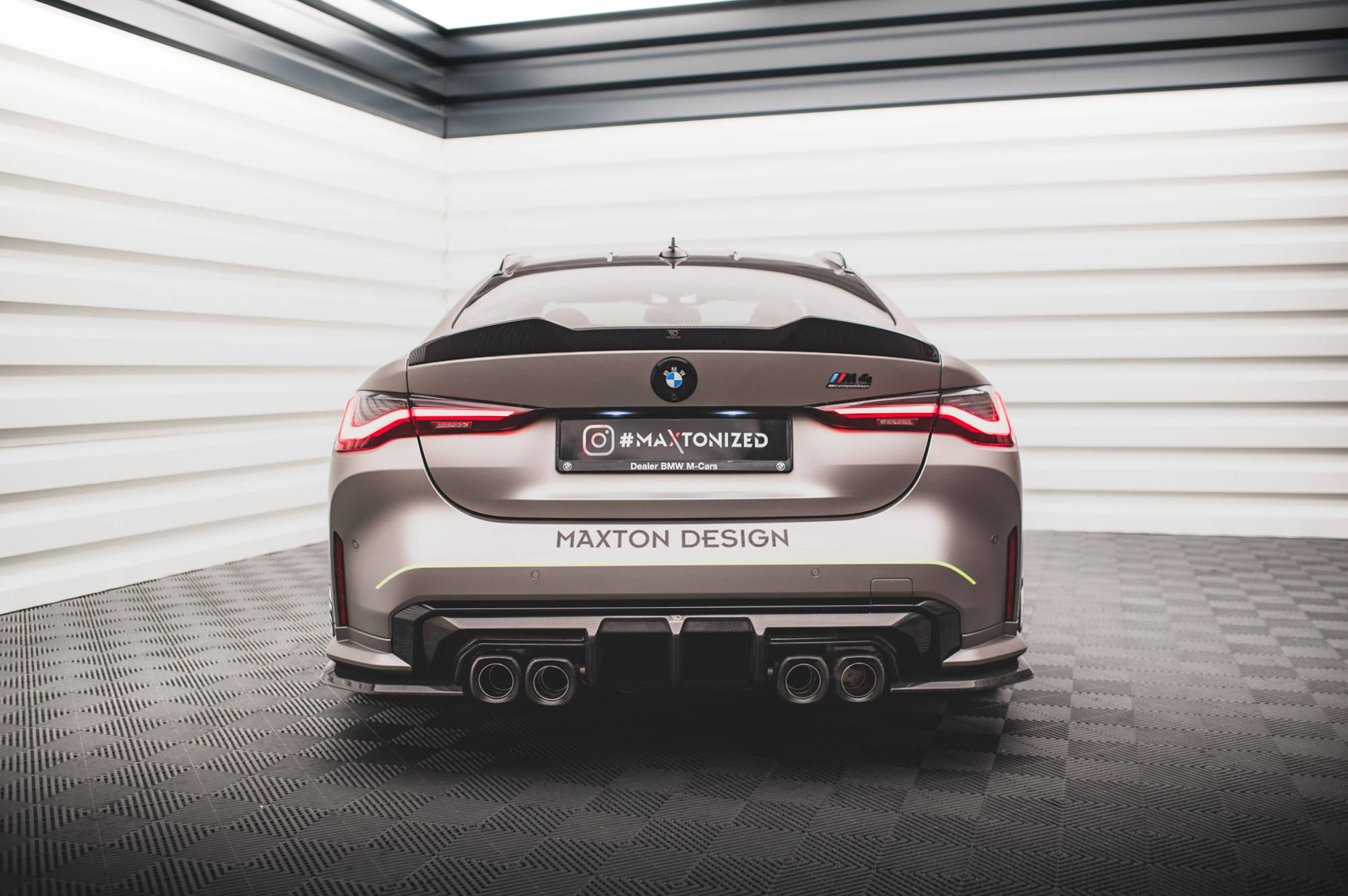 Maxton Design Carbon Fiber Heckklappenspoiler BMW M4 G82