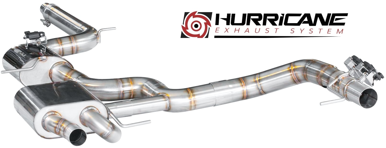 Hurricane 3,5" Auspuffanlage für Skoda Octavia RS 245PS OPF 5E V3