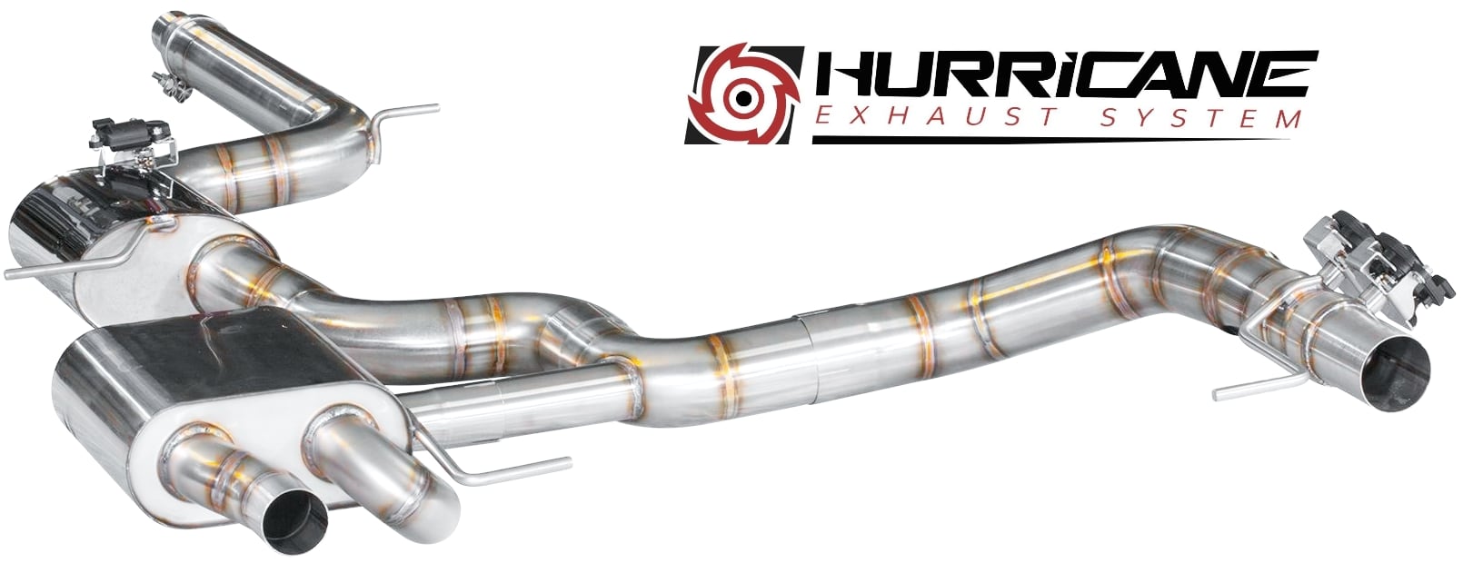 Hurricane 3,5" Auspuffanlage für Skoda Octavia RS 245PS 5E V3