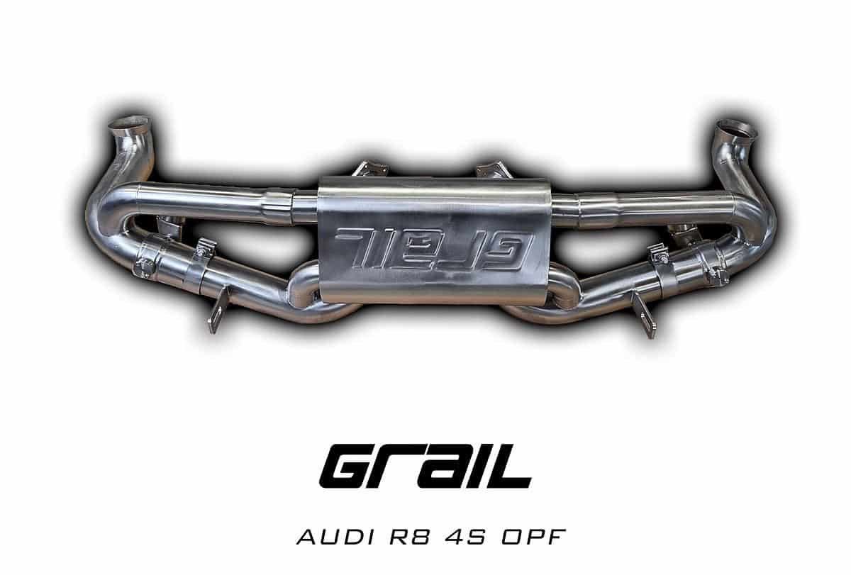 GRAIL Audi R8 4S OPF Klappenabgasanlage