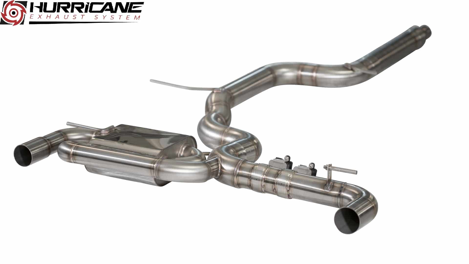 Hurricane 3,5" Auspuffanlage für Seat Leon Cupra 290 OPF 5F V2 Hurricane 3,5" Auspuffanlage für Seat Leon Cupra 290 OPF 5F V2