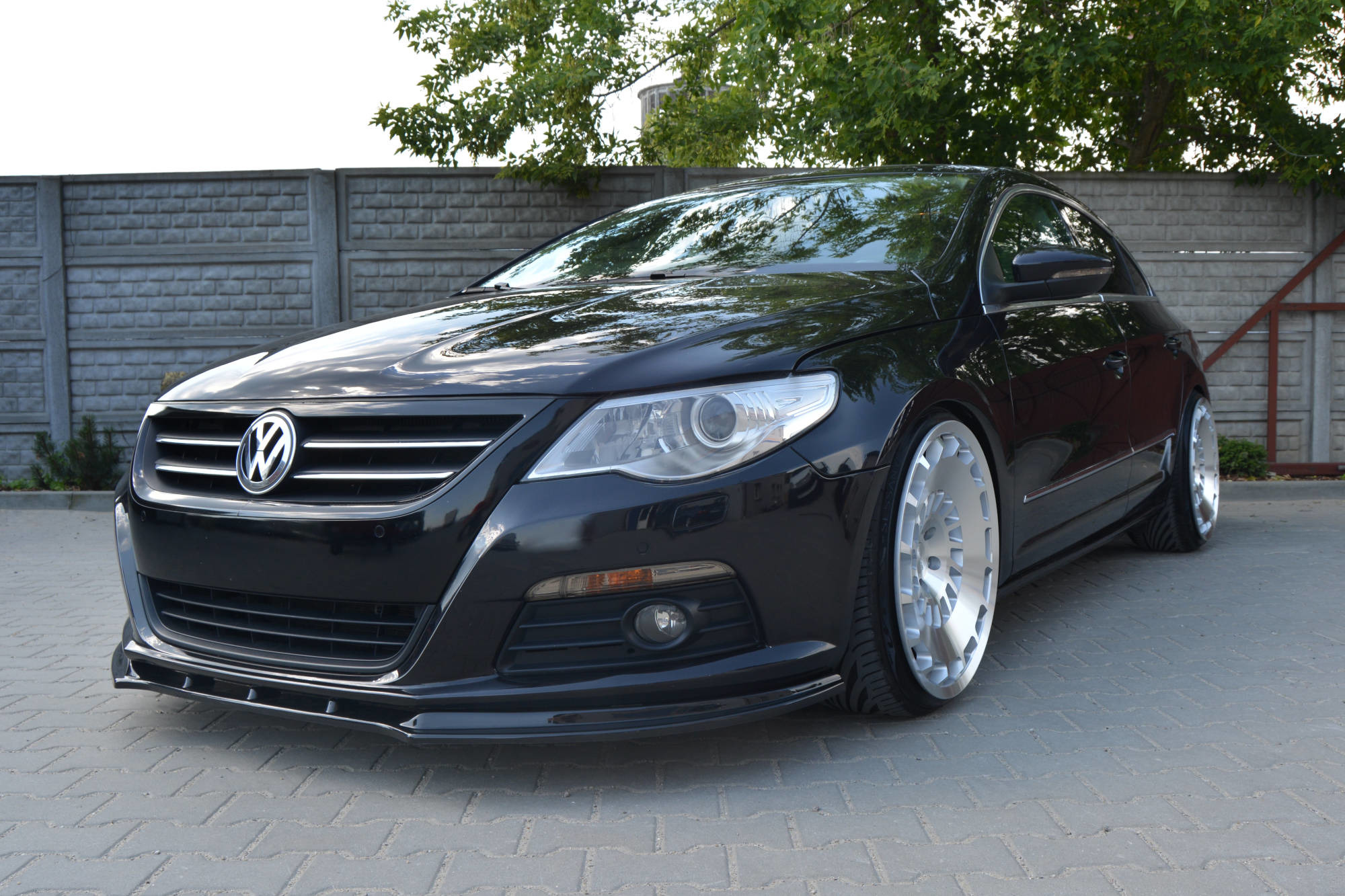 Maxton Design Front Ansatz V.1 für VW PASSAT CC vor Facelift, STANDARD STOßSTANGE schwarz Hochglanz Maxton Design Front Ansatz V.1 für VW PASSAT CC vor Facelift, STANDARD STOßSTANGE schwarz Hochglanz