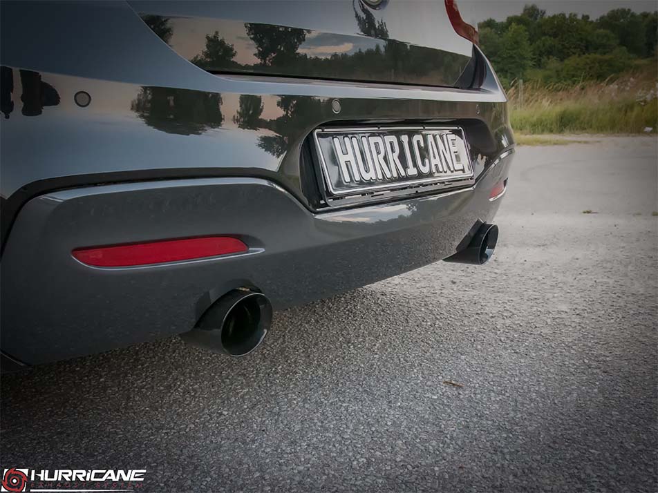 Hurricane 3,15" Auspuffanlage für BMW F20 F21 M140i 340PS Hurricane 3,15" Auspuffanlage für BMW F20 F21 M140i 340PS