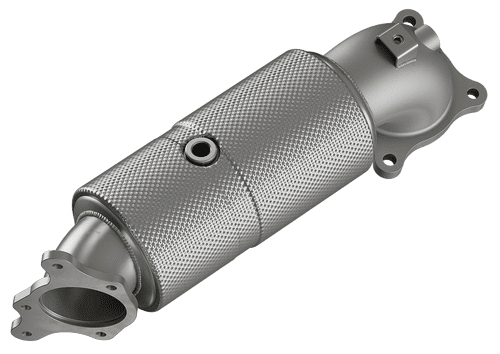 HJS Ø 95/76mm Vorderrohr / Downpipe mit Kat (Type R FK8)