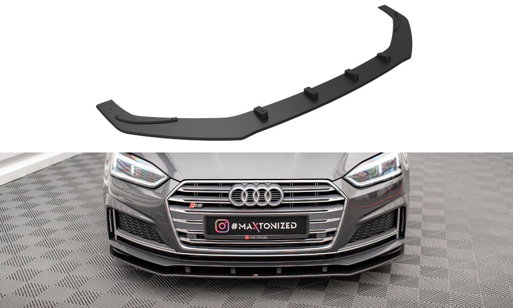 Maxton Design Street Pro Front Ansatz für für Audi A5 S-Line / S5 Coupe / Sportback F5