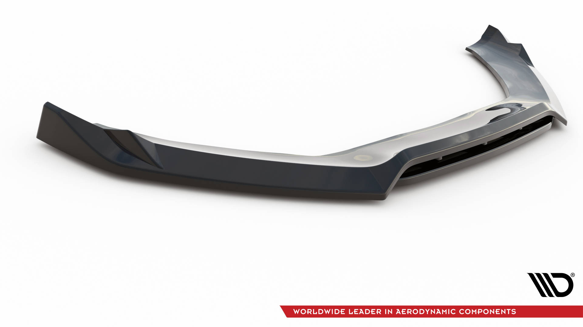 Maxton Design Front Ansatz V.2 für Audi A5 Coupe 8T Facelift schwarz Hochglanz
