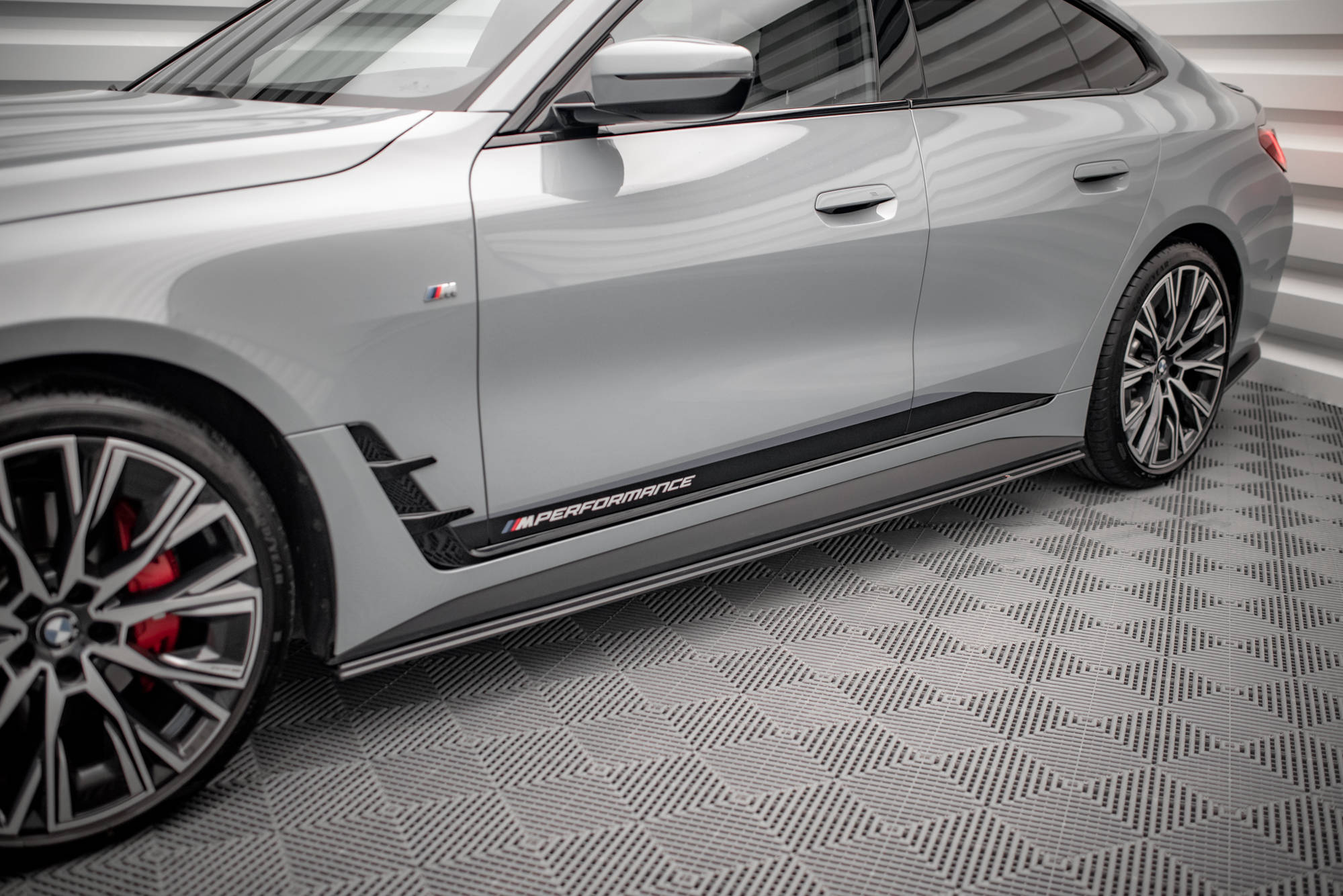 Maxton Design Street Pro Seitenschweller Ansatz für BMW 4er Gran Coupe M-Paket G26