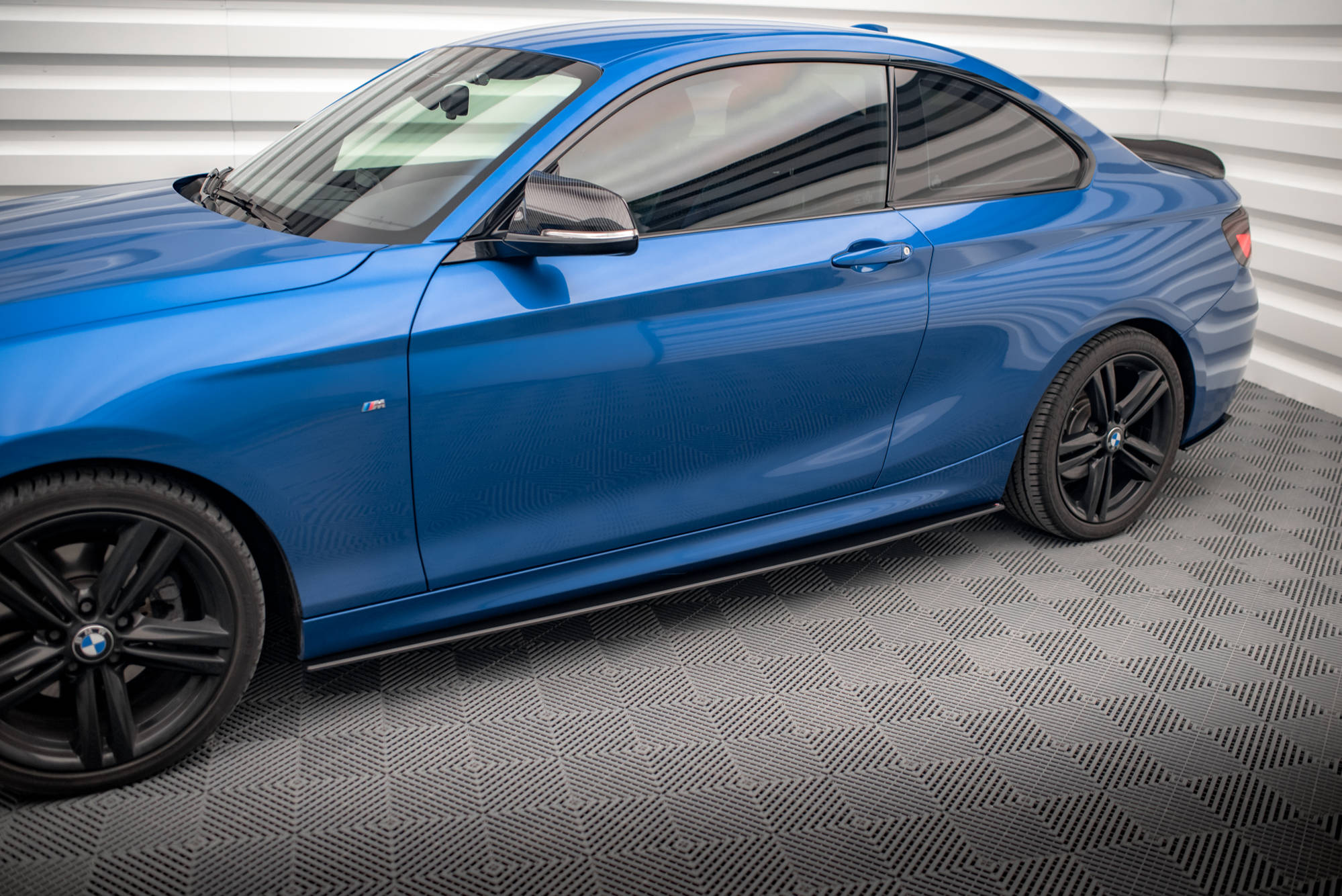 Maxton Design Street Pro Seitenschweller Ansatz für BMW 2 M-Paket F22