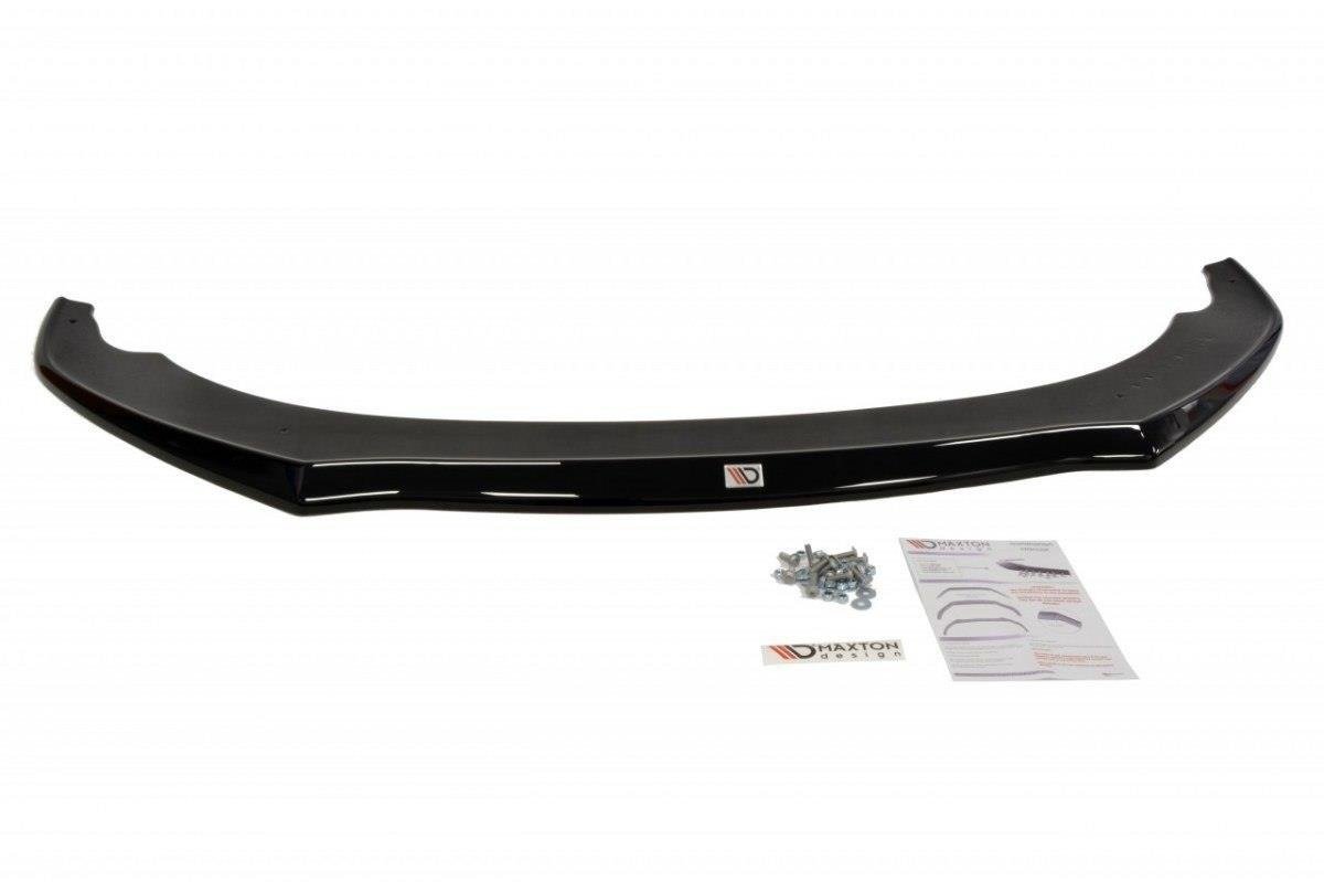 Maxton Design Front Ansatz für Audi S7 / A7 S-Line C7 FL schwarz Hochglanz