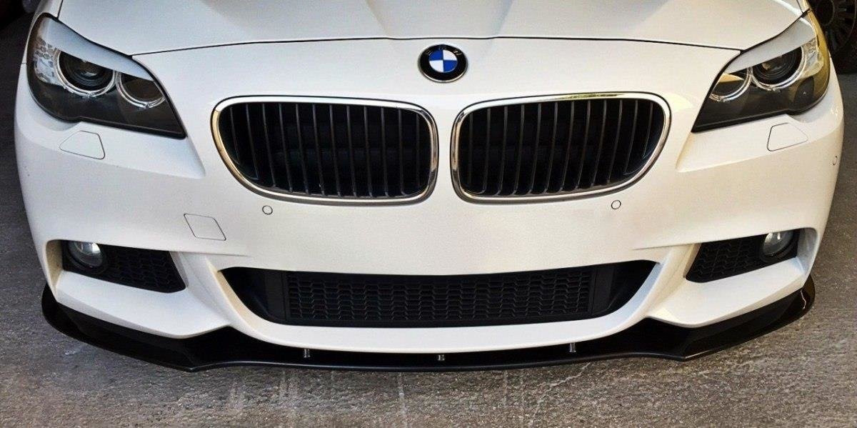 Maxton Design Front Ansatz V.1 für BMW 5er F10/F11 M Paket schwarz Hochglanz
