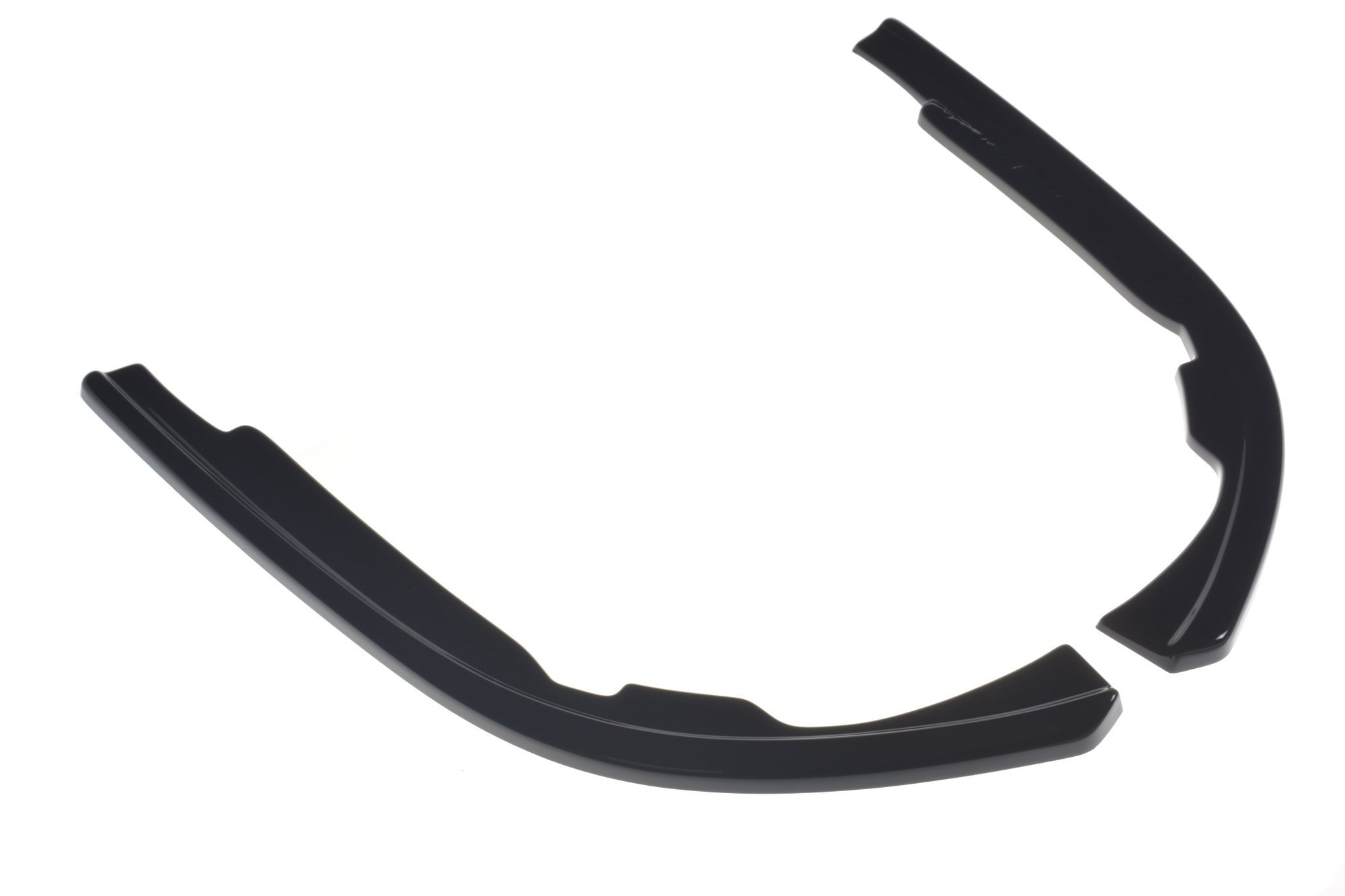 Maxton Design Heck Ansatz Flaps Diffusor für Volkswagen Passat R-Line B8 schwarz Hochglanz