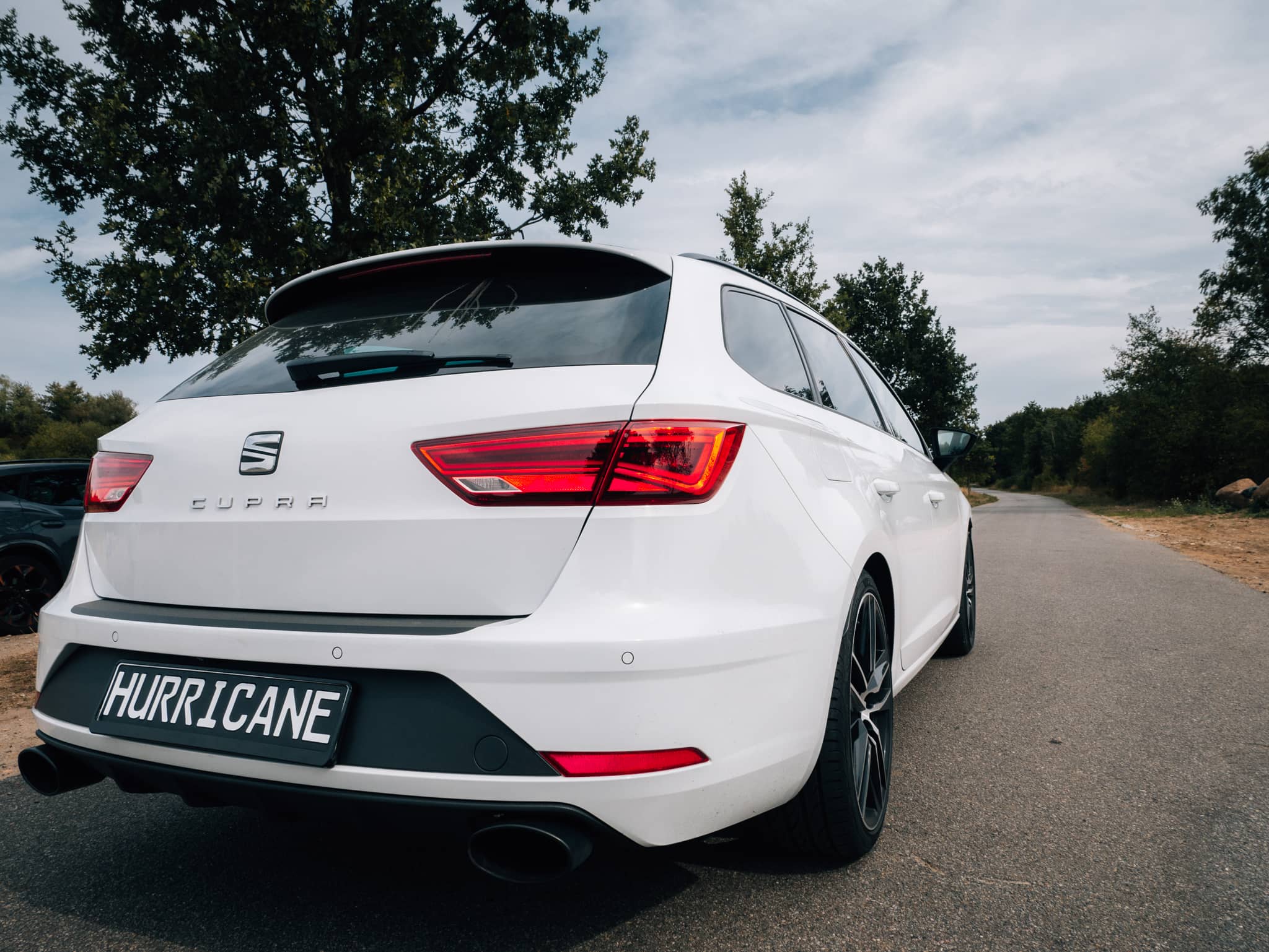 Hurricane 3,5" Auspuffanlage für Seat Leon Cupra ST 300 FWD 5F V2