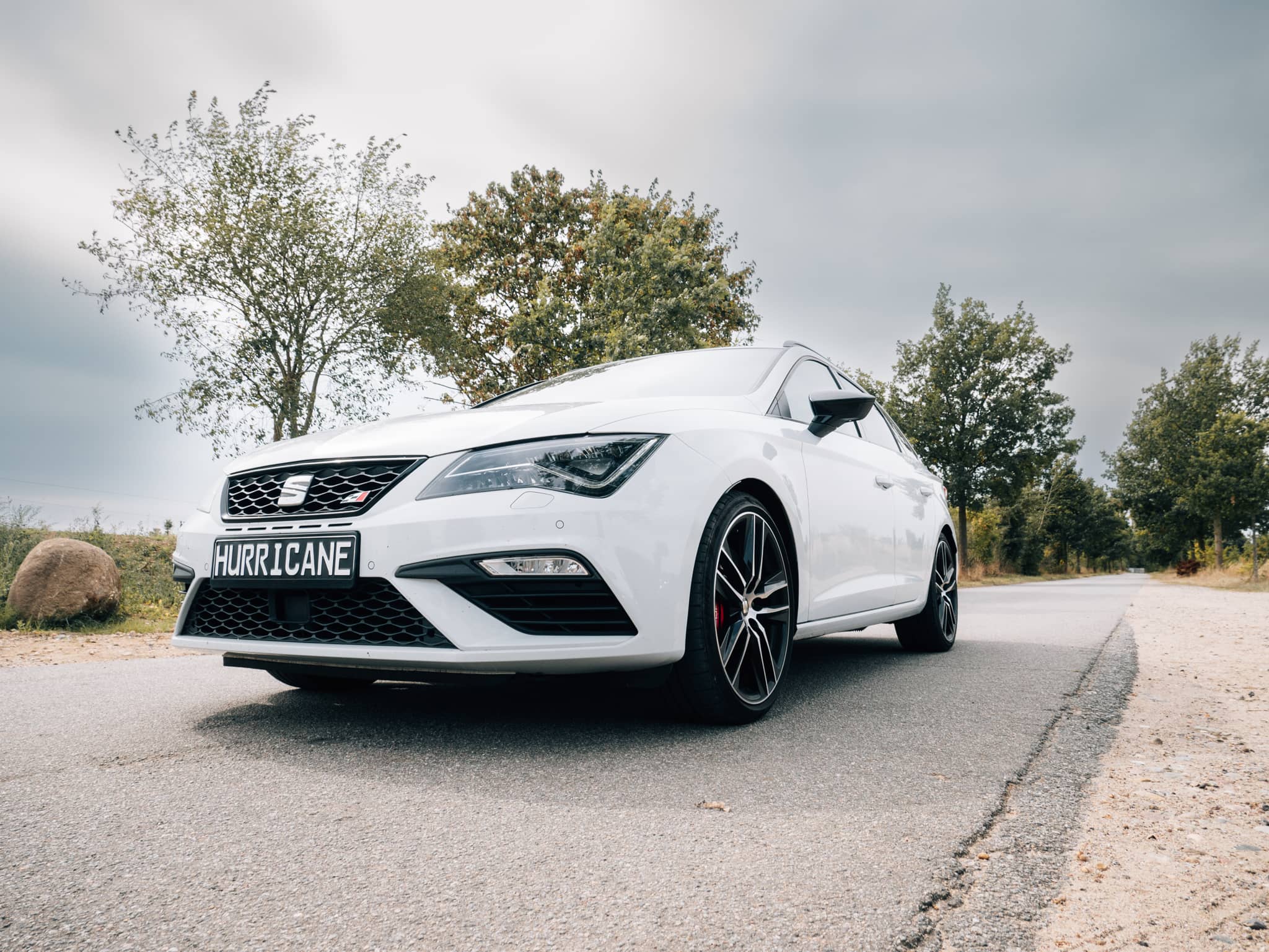 Hurricane 3,5" Auspuffanlage für Seat Leon Cupra ST 300 FWD 5F V2