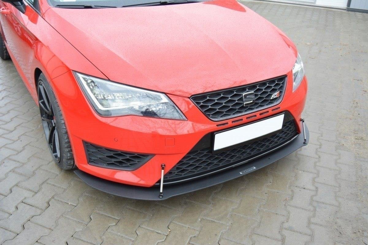 Maxton Design Racing Front Ansatz für SEAT LEON III CUPRA / FR