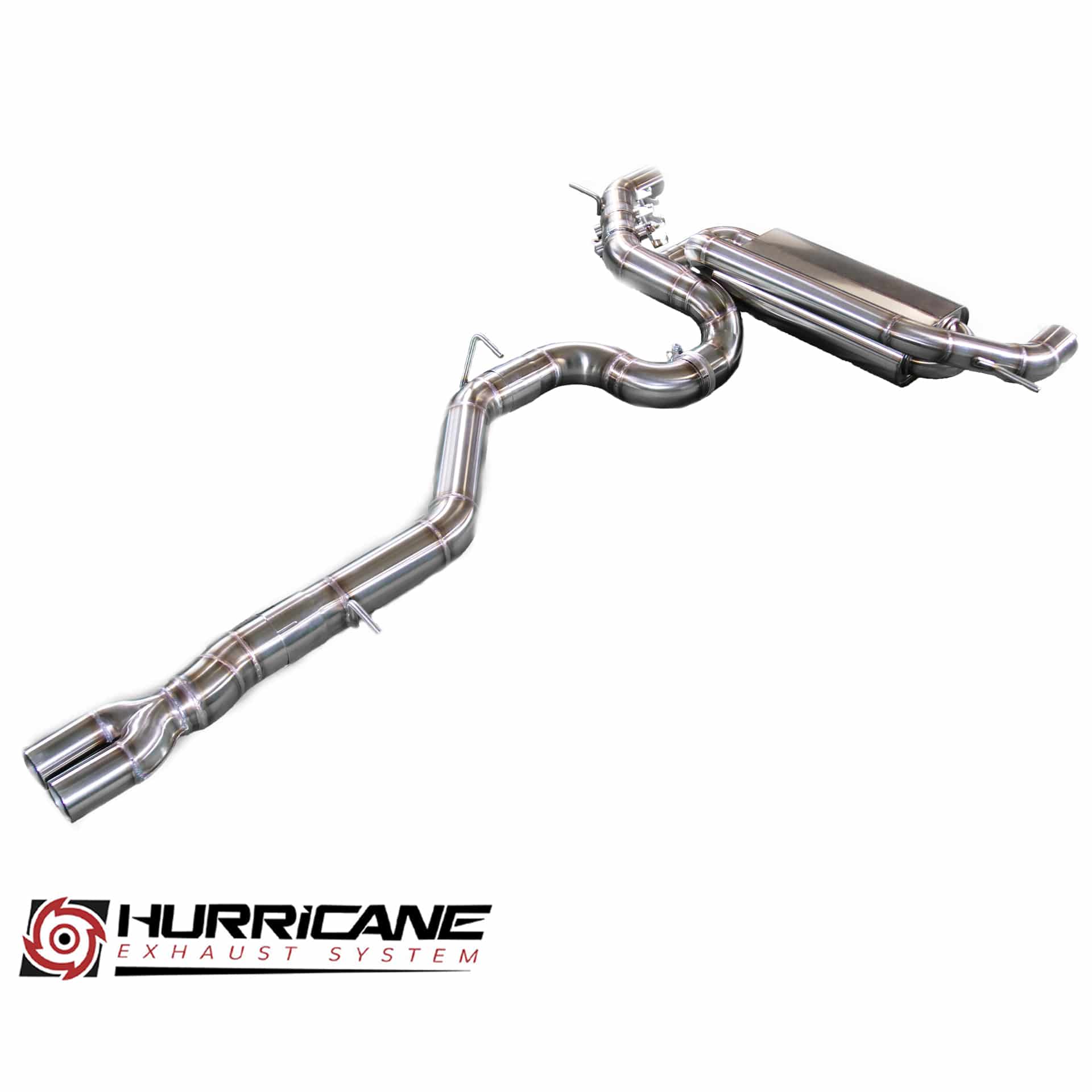 Hurricane 3,5" Auspuffanlage für Audi RS3 8V 400PS FL Sportback OPF Hurricane 3,5" Auspuffanlage für Audi RS3 8V 400PS FL Sportback OPF