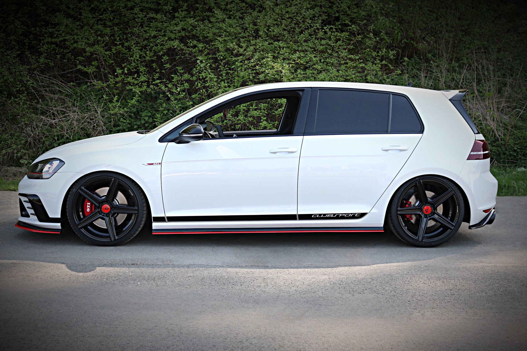 Maxton Design Seitenschweller Ansatz für VW GOLF Mk7 GTI CLUBSPORT