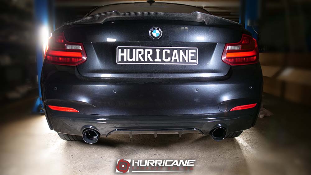 Hurricane 3,15" Abgasanlage für BMW F20 F21 M135i FL 326PS