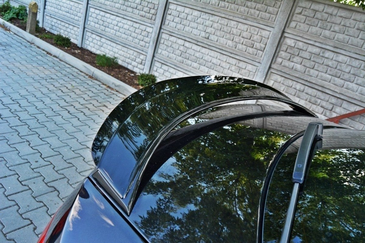 Maxton Design Spoiler CAP für Skoda Octavia RS Mk3 / Mk3 FL Hatchback schwarz Hochglanz