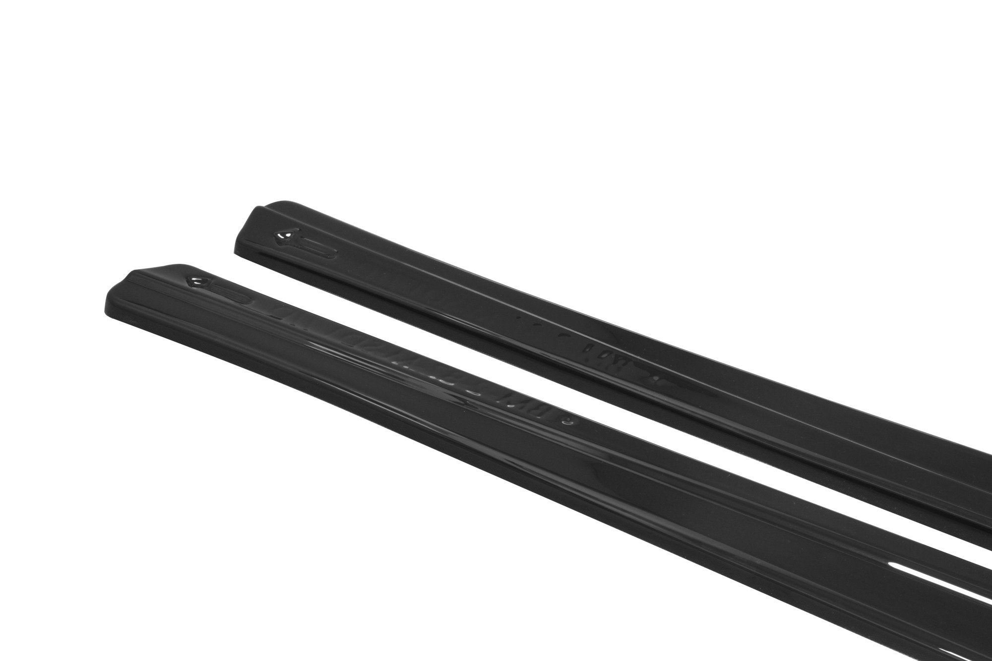 Maxton Design Seitenschweller Ansatz für BMW M2 F87 COUPÉ schwarz Hochglanz