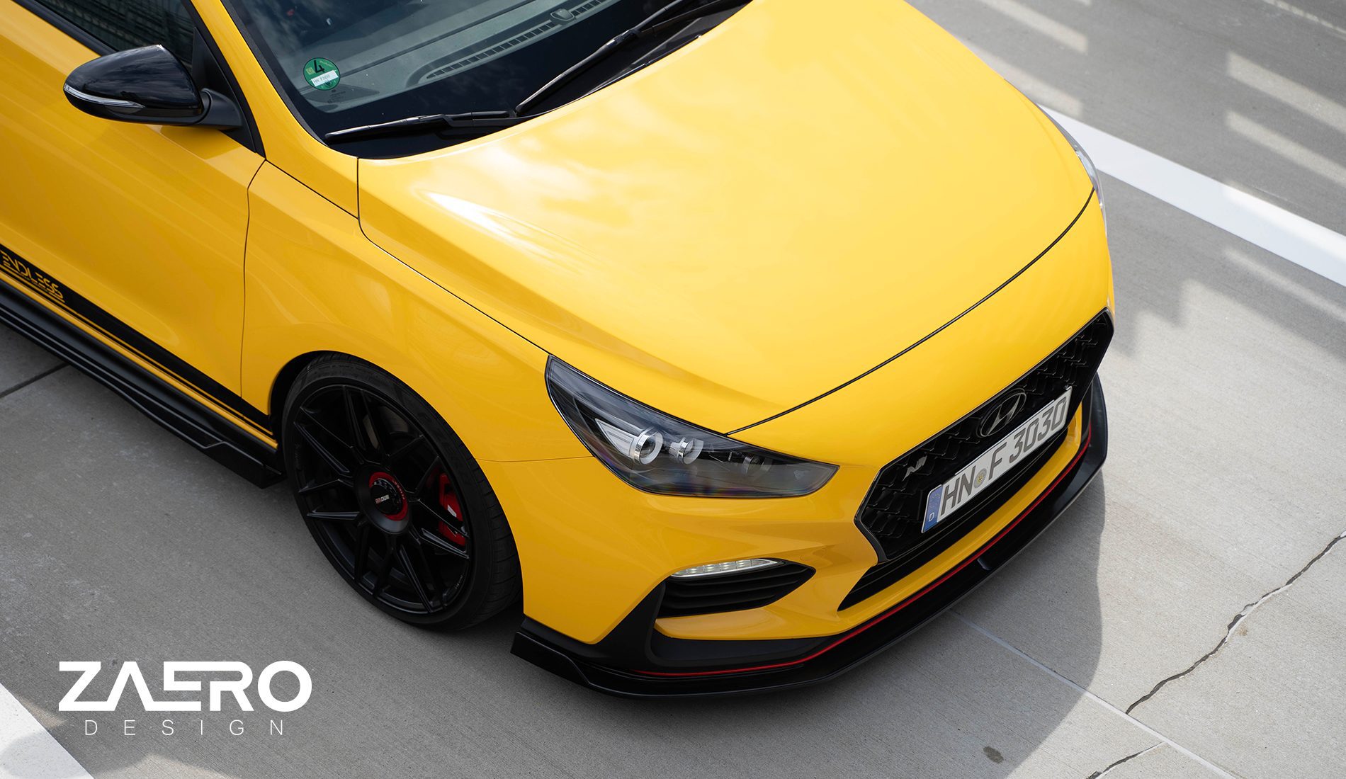 Zaero EVO-1 FRONTSPOILER FÜR HYUNDAI I30N