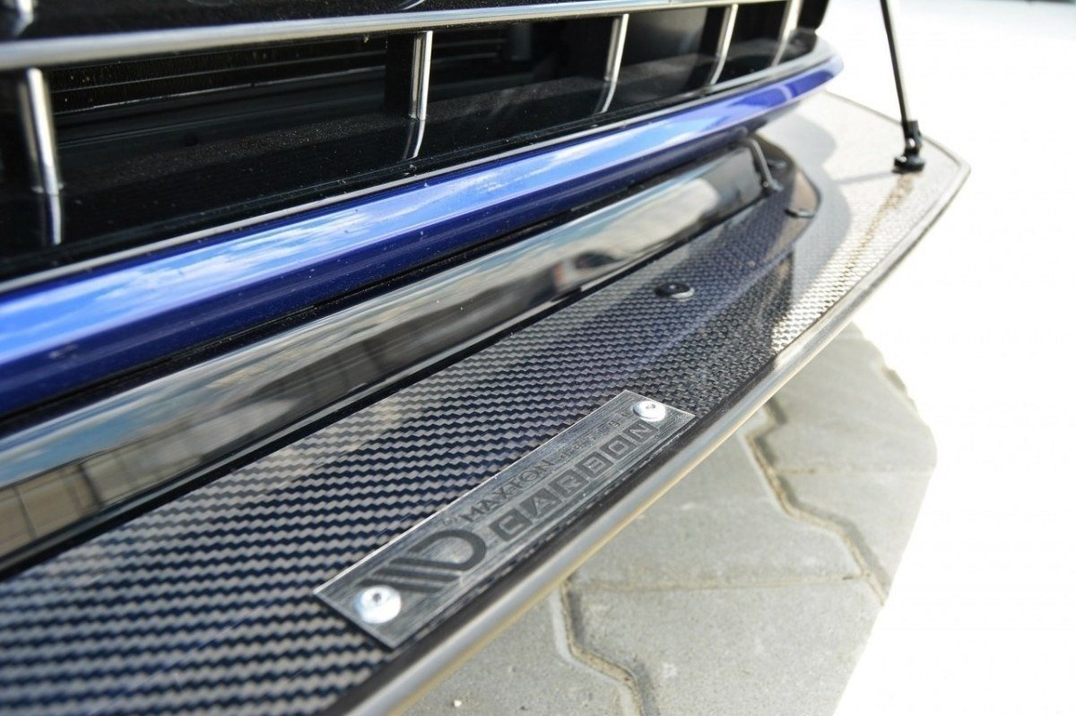 Maxton Design VW GOLF 7 R Facelift - HYBRID Racing Front Ansatz passend für Carbon Look
